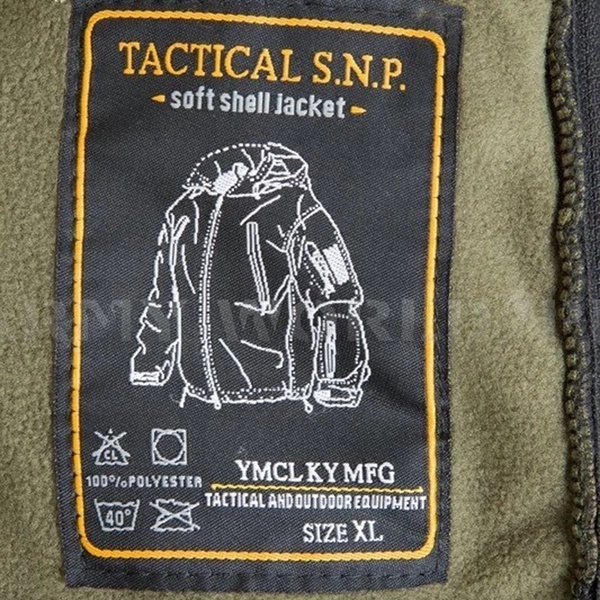 Kurtka SoftShell Tactical S.N.P. Woodland Oryginał Nowa