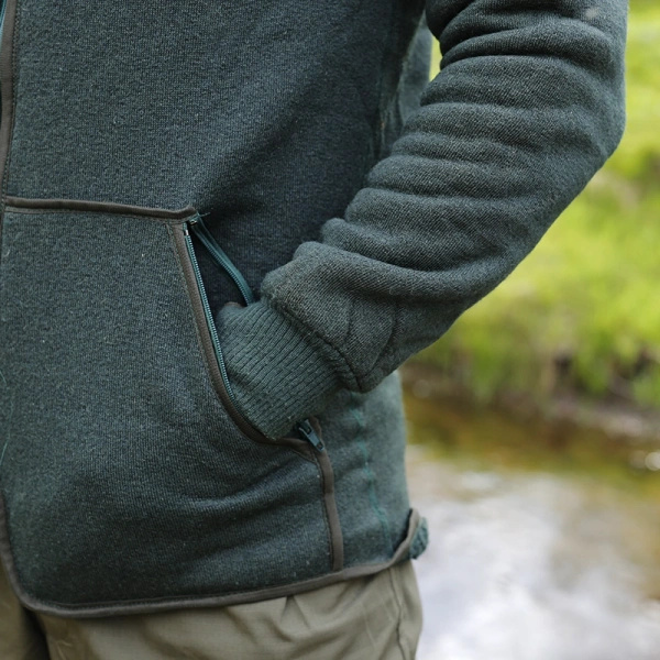 Military Dutch Woolen Fleece Jacket Original Demobil