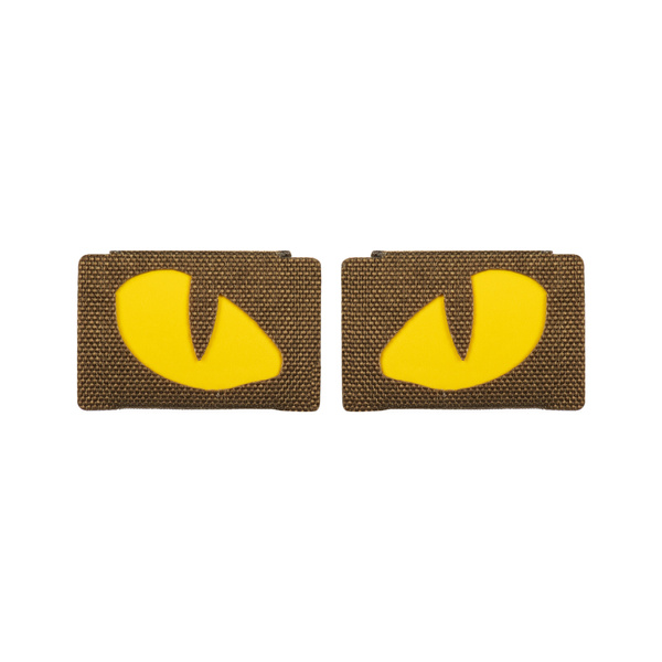 Naszywka Tiger Eyes M-Tac Coyote / Yellow (51501995)
