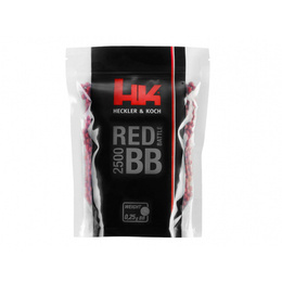 Kulki BB do ASG HK Heckler & Koch Red Battle 0,25 g 6 mm 2500 szt. (2.6113)