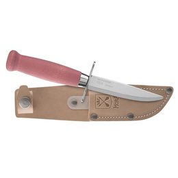 Nóż Morakniv® Scout 39 Safe Stainless Steel Lingonberry (NZ-C39-SS-2L)