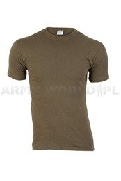 T-shirt Wojskowy Bundeswehr Olive Oryginał Demobil II Gatunek - Zestaw 5 Sztuk
