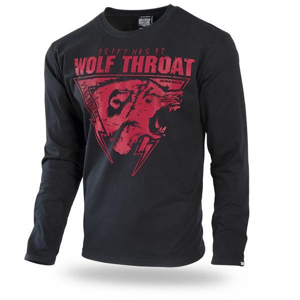 Koszulka Z Długim Rękawem WOLF THROAT III Doberman's Aggressive Czarna (LS221)