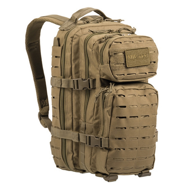 Plecak Model US Assault Pack SM (20l) LASER CUT Mil-tec Coyote  (14002605)